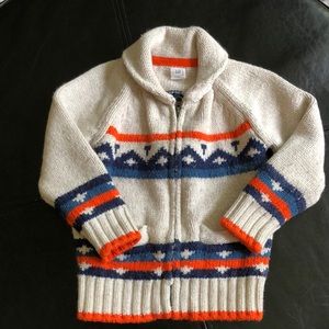 Good Condition - Boy’s zip-up sweater